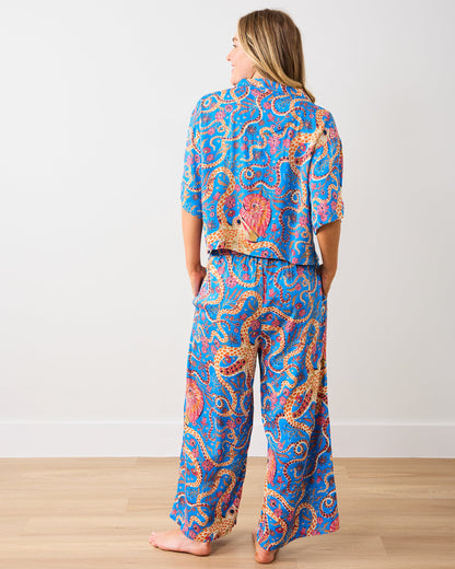 Octopus Isle - Tall Eco Satin Wildest Dreams Set - Ocean Eyes