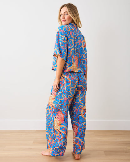 Octopus Isle - Petite Eco Satin Wildest Dreams Set - Ocean Eyes