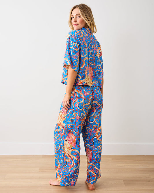 Octopus Isle - Petite Eco Satin Wildest Dreams Set - Ocean Eyes