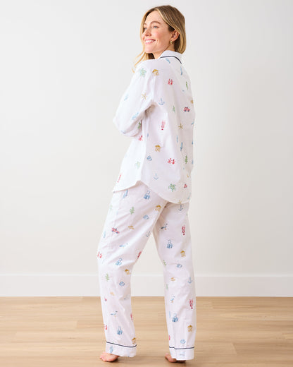 Summer Essentials - Long PJ Set - Cloud