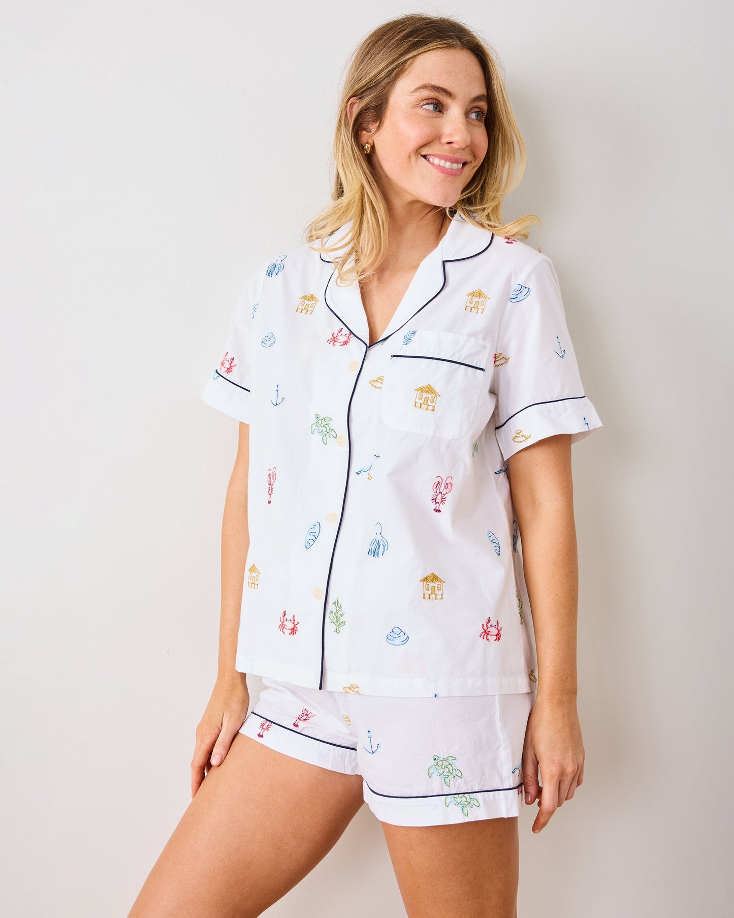 Summer Essentials - Short PJ Set - Cloud