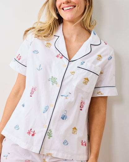 Summer Essentials - Short PJ Set - Cloud