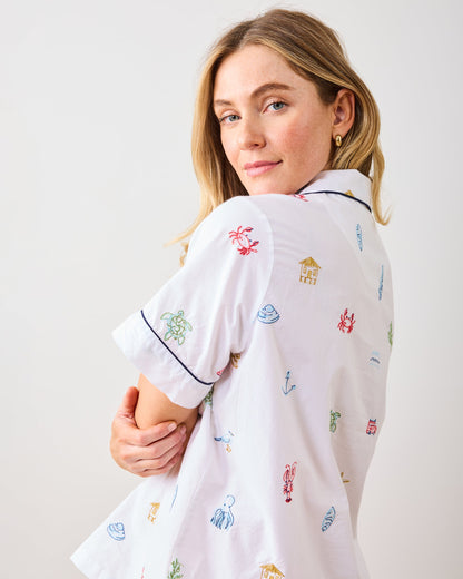 Summer Essentials - Short PJ Set - Cloud