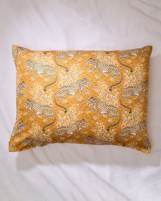 Bagheera - Eco Satin Pillowcase - Tobacco