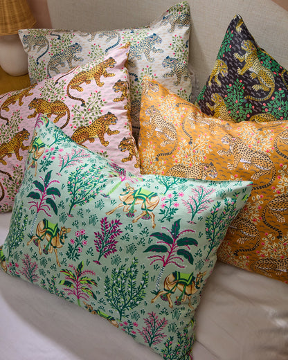 Bagheera - Eco Satin Pillowcase - Ink