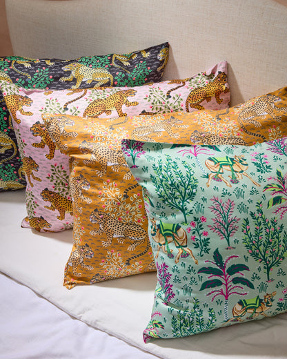 Bagheera - Eco Satin Pillowcase - Ink