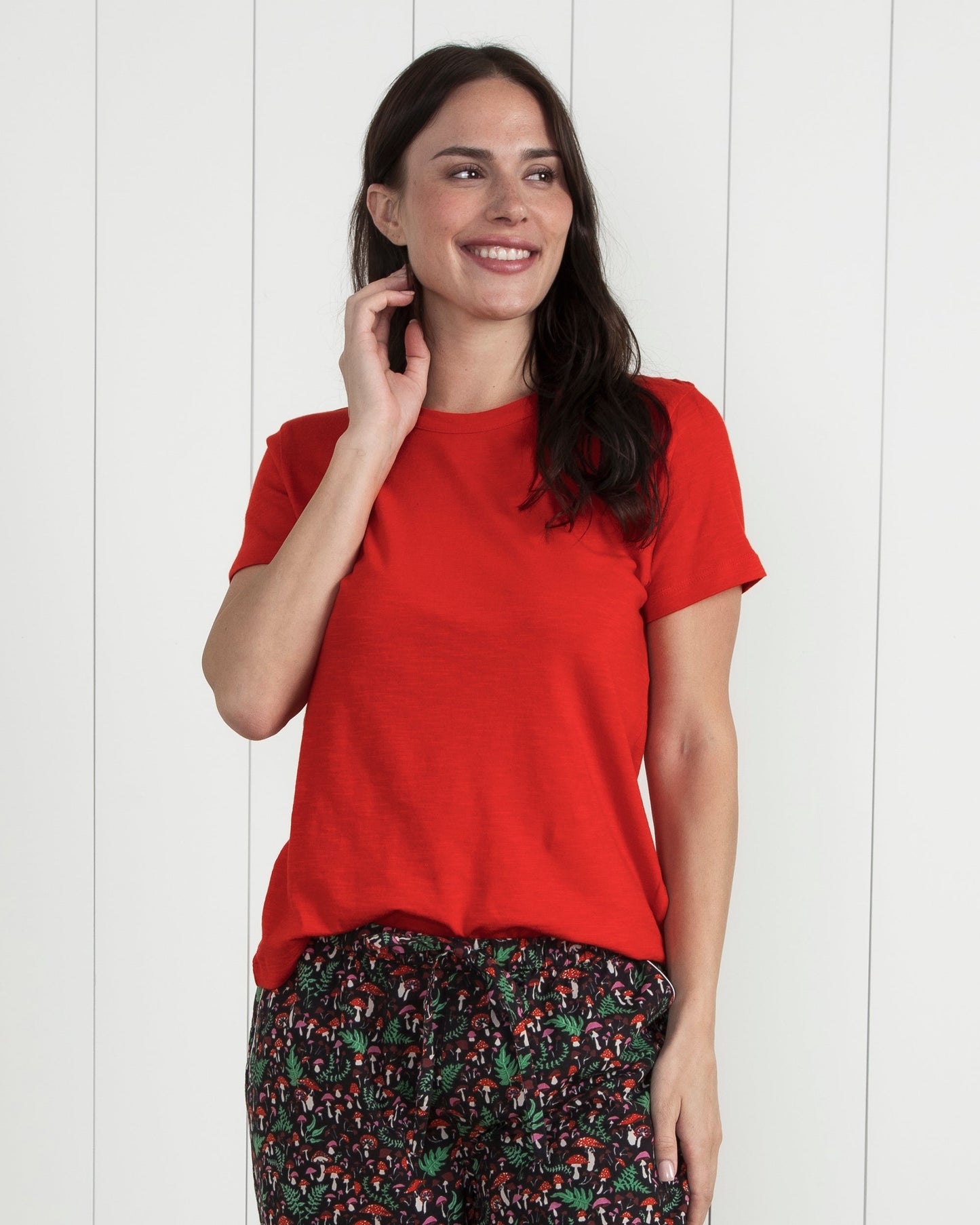 Red Lip - Saturday Tee - Knit T-Shirt