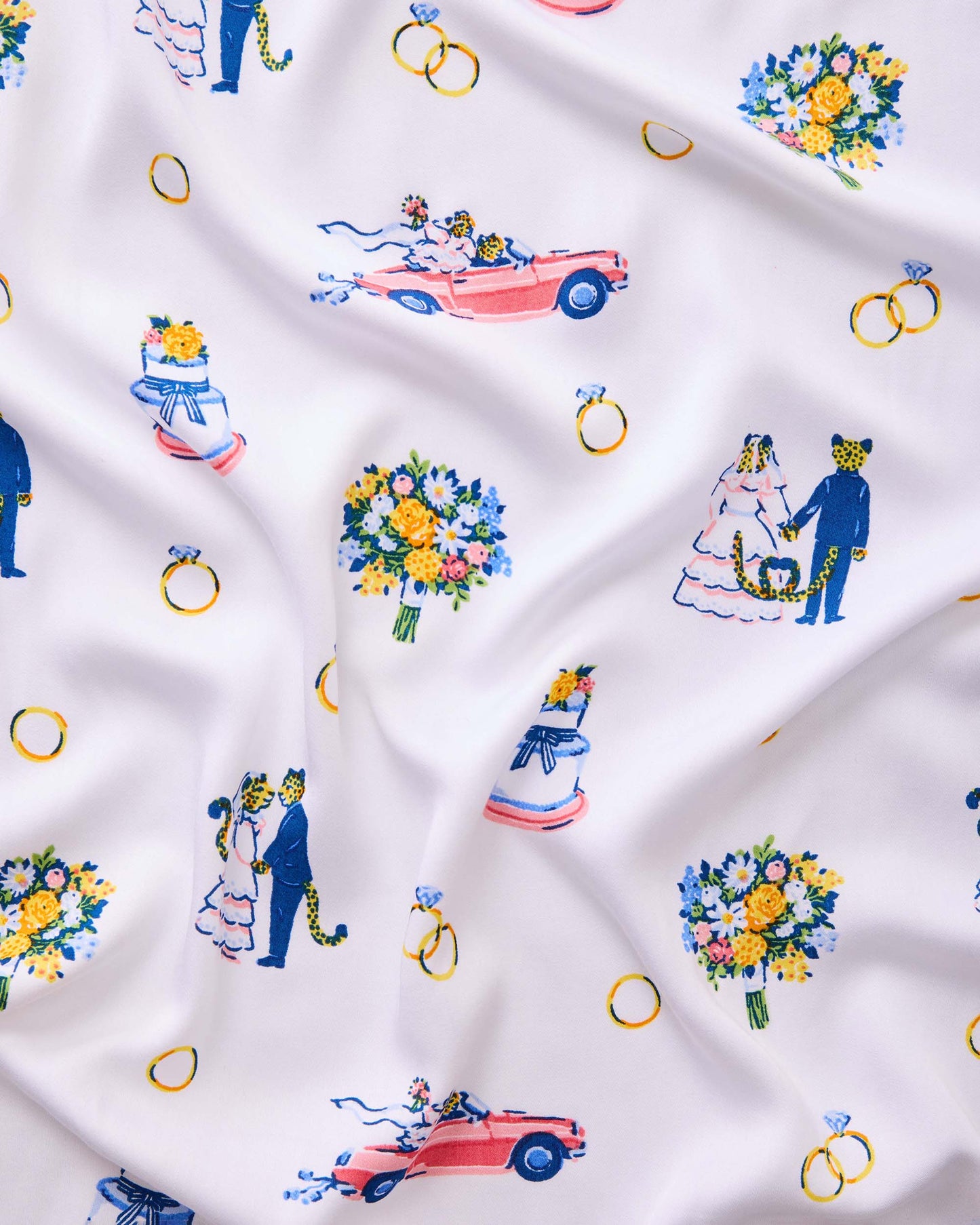 Happily Ever After - Eco Satin Chic To Sleep Shortie - Cloud