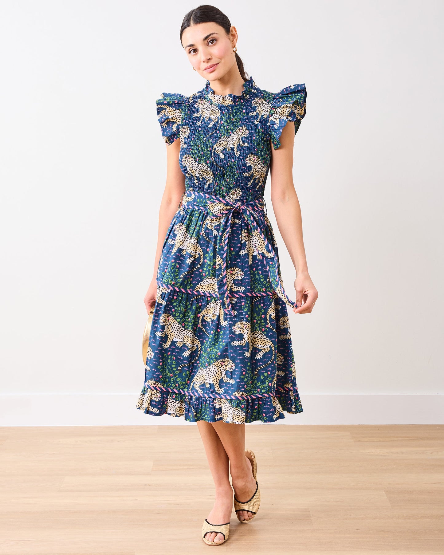 Bagheera - Let's Ruffle Dress - Navy