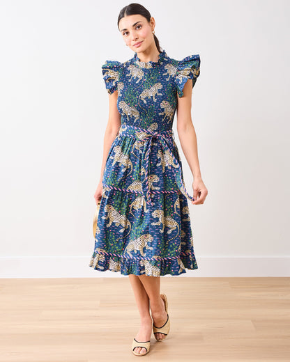 Bagheera - Let's Ruffle Dress - Navy