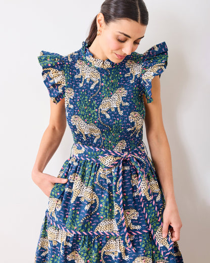 Bagheera - Let's Ruffle Dress - Navy