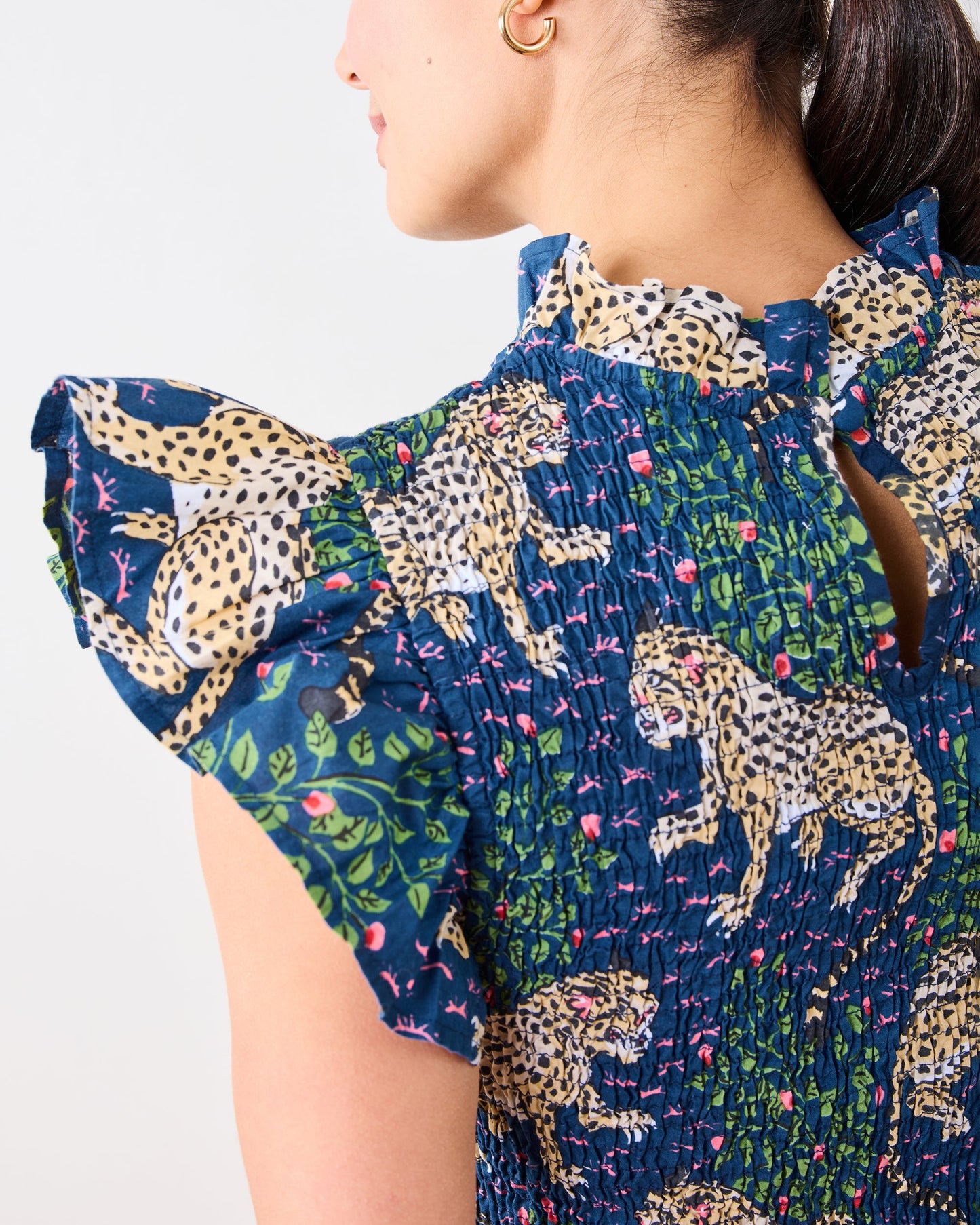 Bagheera - Let's Ruffle Dress - Navy