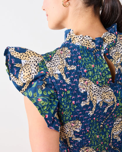 Bagheera - Let's Ruffle Dress - Navy