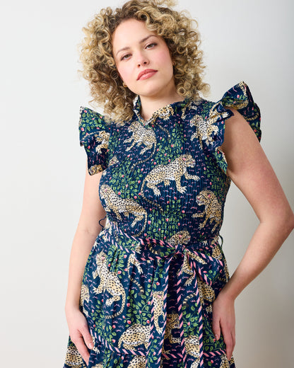 Bagheera - Let's Ruffle Dress - Navy