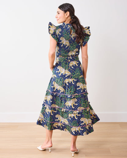 Bagheera - Ready To Ruffle Dress - Navy