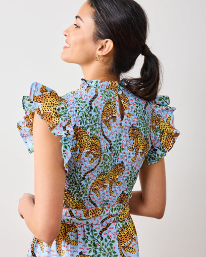 Bagheera - Ready to Ruffle Dress - Pale Blue