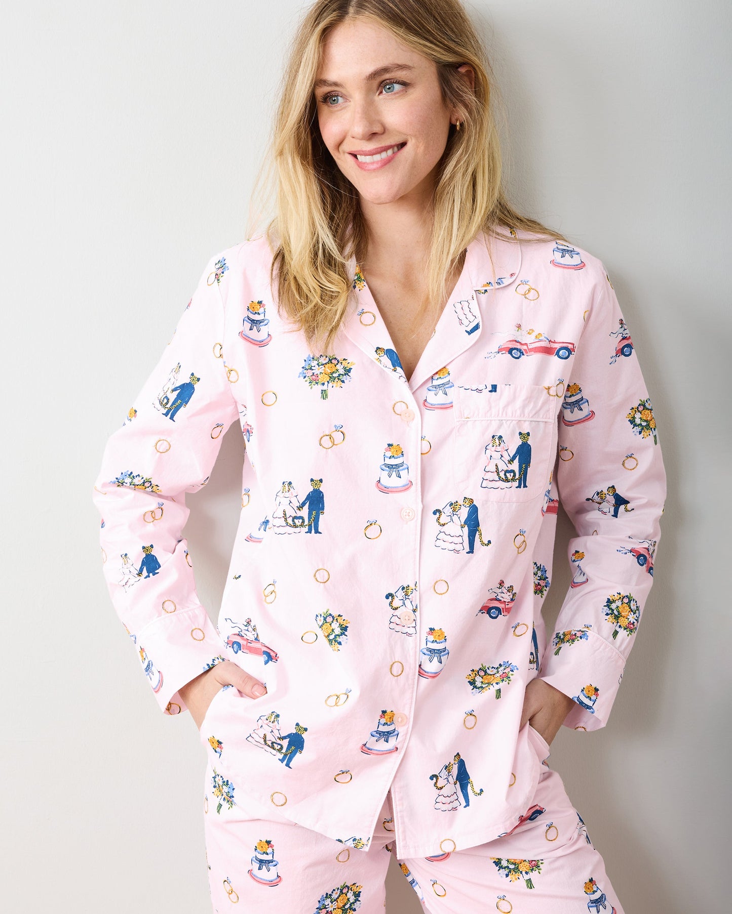 Happily Ever After - Long PJ Set - Blush