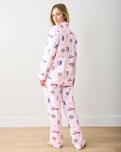 Happily Ever After - Long PJ Set - Blush