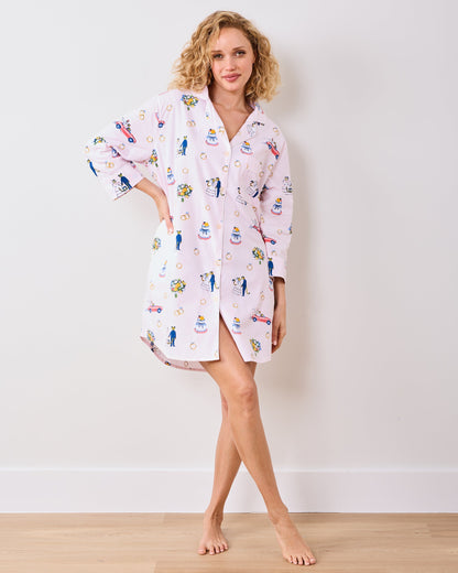 Happily Ever After - Sleep Shirt - Blush