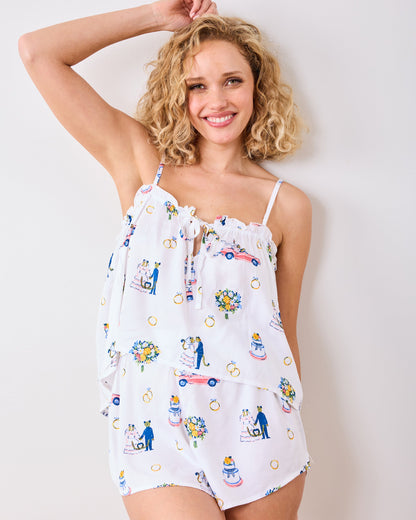 Happily Ever After - Eco Satin Sydney Set - Cloud