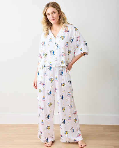 Happily Ever After - Tall Eco Satin Wildest Dreams Set - Cloud