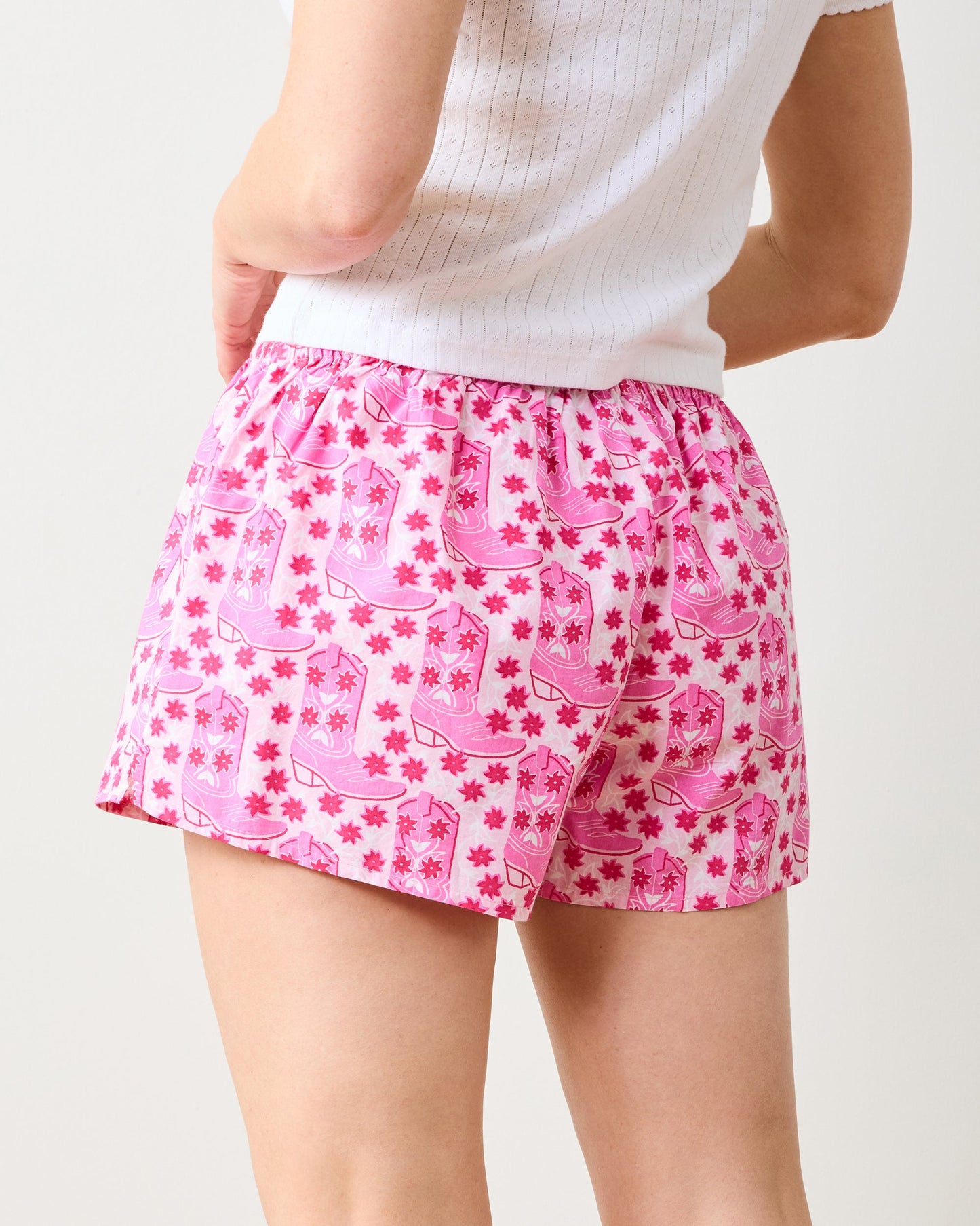 Rhinestone Cowgirl - Bradshaw Boxer - Party Pink