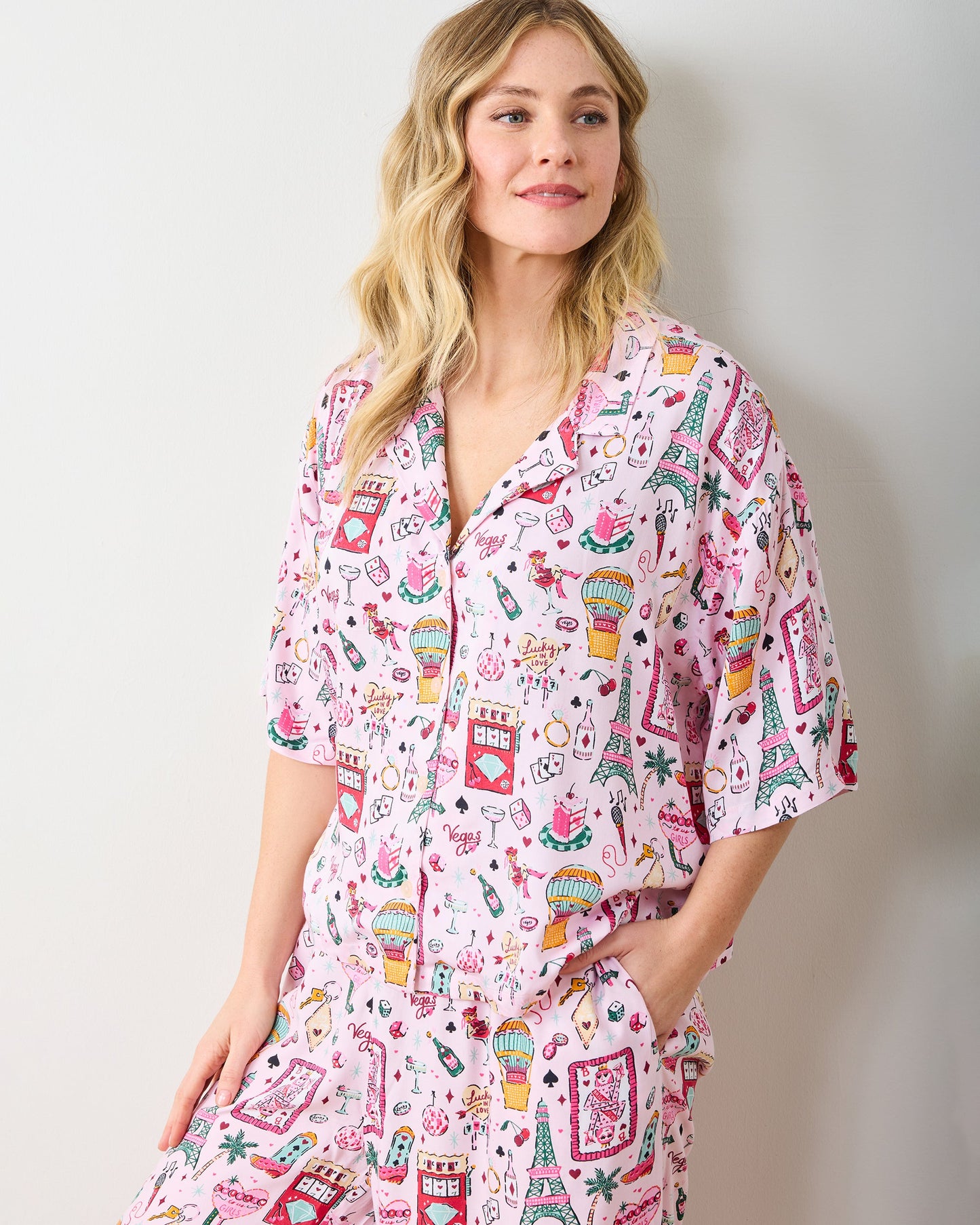 Viva Las Vegas - Tall Eco Satin Wildest Dreams Set - Lucky Pink