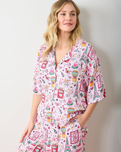 Viva Las Vegas - Tall Eco Satin Wildest Dreams Set - Lucky Pink