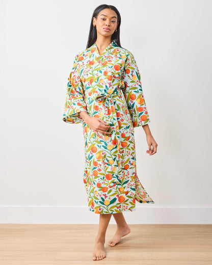 Butterfly Grove - Robe - Soft Blue