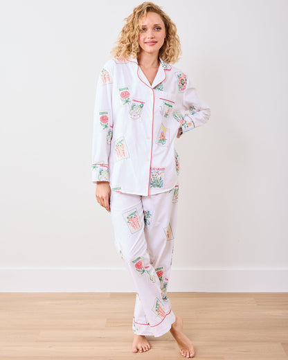 Seed Packets - Long PJ Set - Cloud