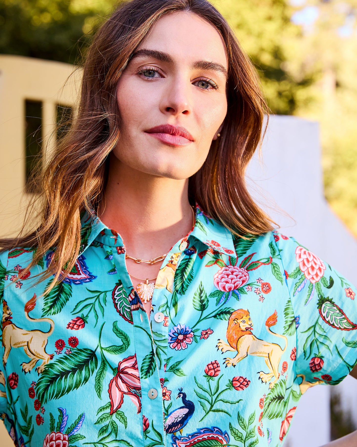 Garden District - Gracie Dress - Caribbean Blue