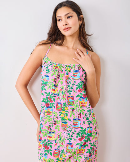 Kitchen Garden - Cami Nightgown - Rose