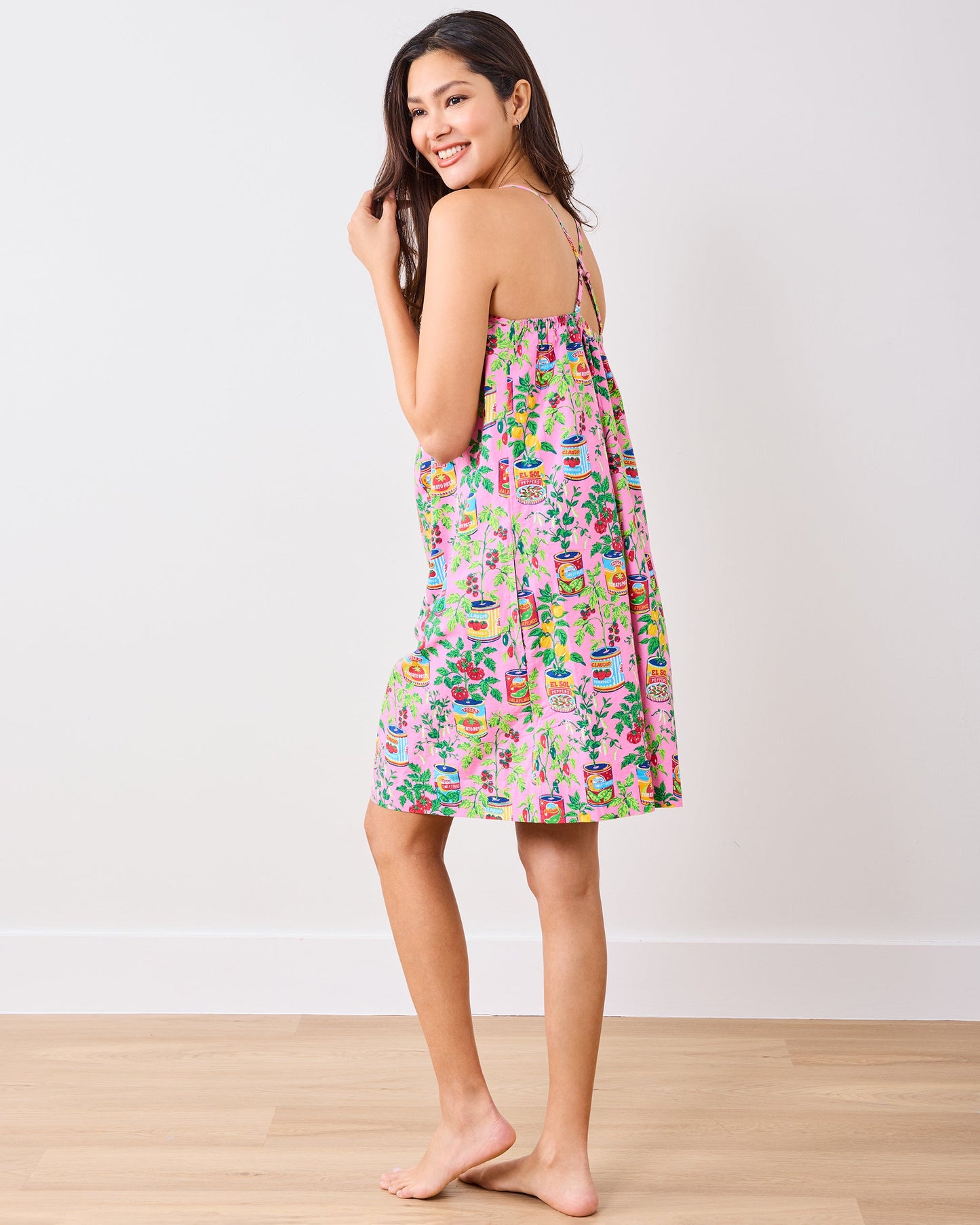 Kitchen Garden - Cami Nightgown - Rose