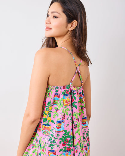 Kitchen Garden - Cami Nightgown - Rose