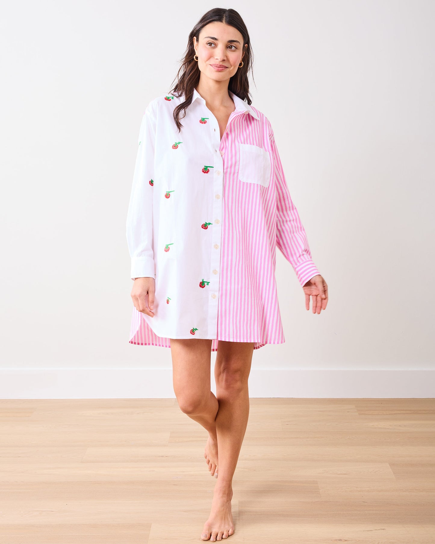 Kitchen Garden - Everyday Button Down - Rose