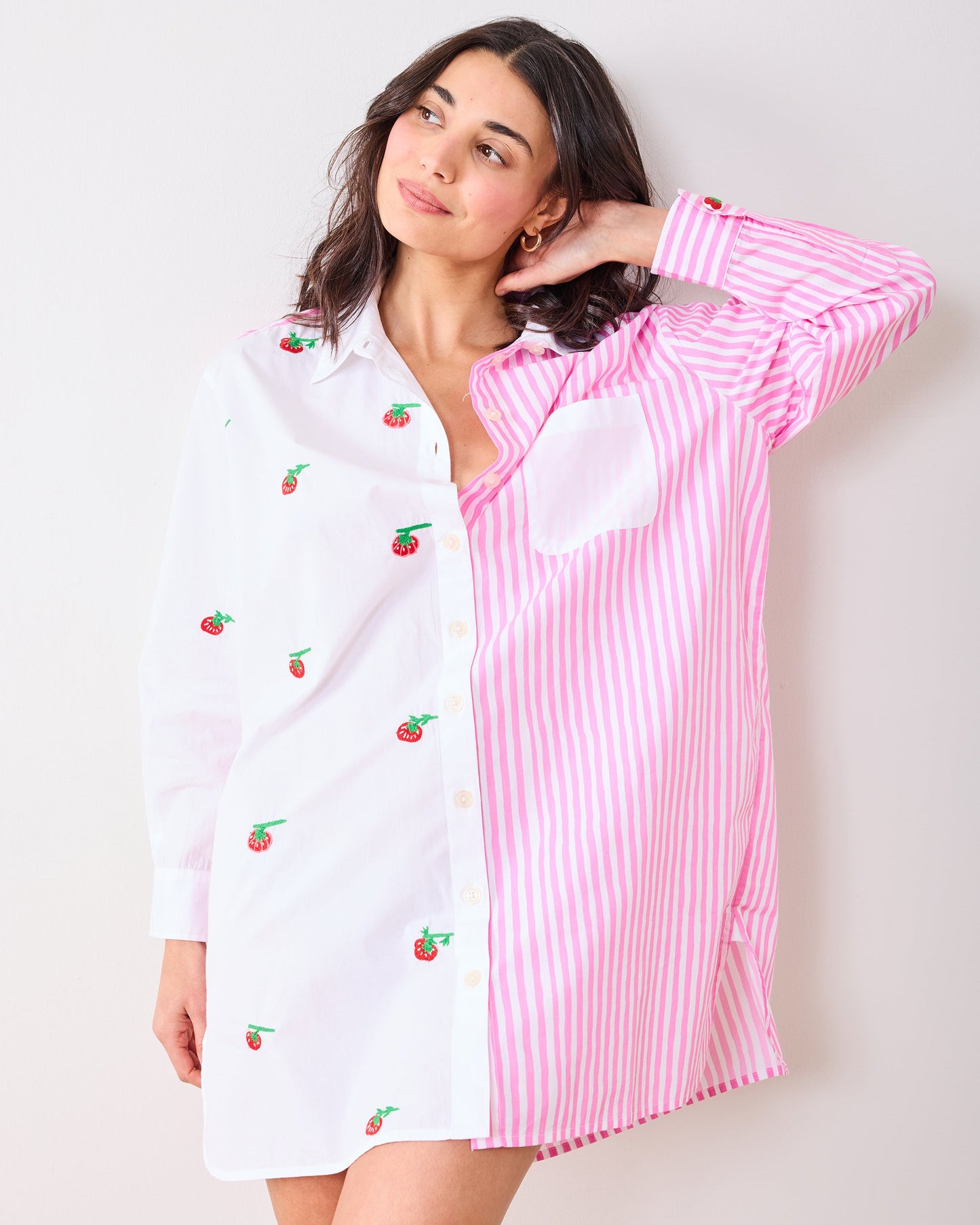 Kitchen Garden - Everyday Button Down - Rose