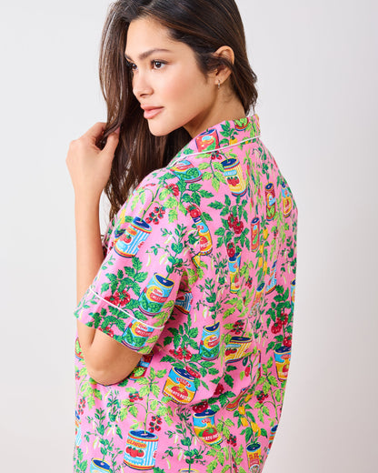 Kitchen Garden - Short PJ Set - Rose