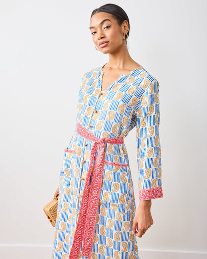 PF + Pencil & Paper Co. Island Paisley - Exuma Dress - Ivory