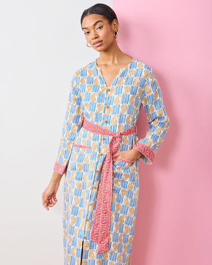PF + Pencil & Paper Co. Island Paisley - Exuma Dress - Ivory