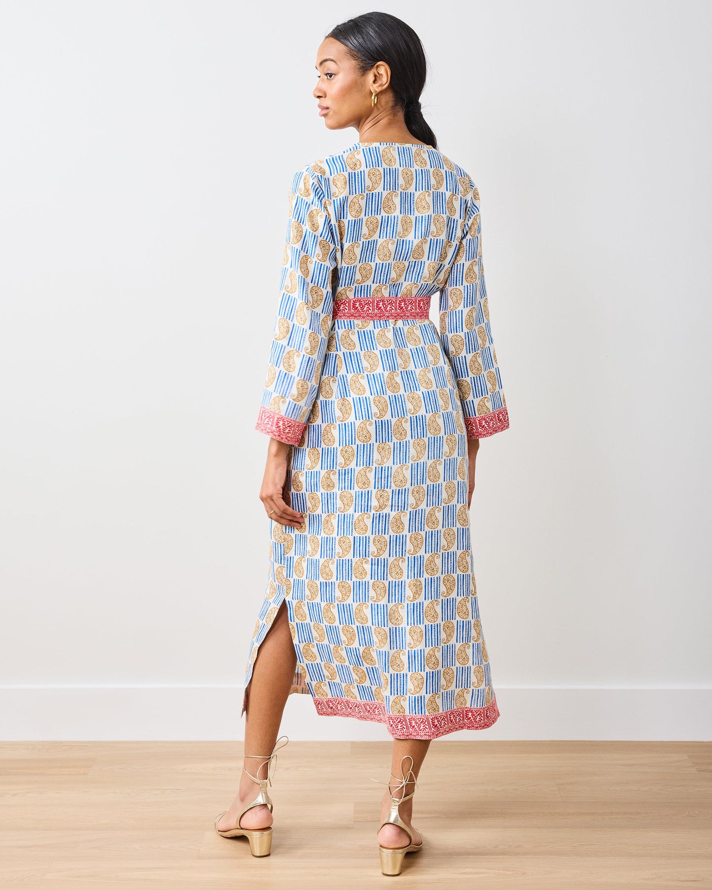 PF + Pencil & Paper Co. Island Paisley - Exuma Dress - Ivory