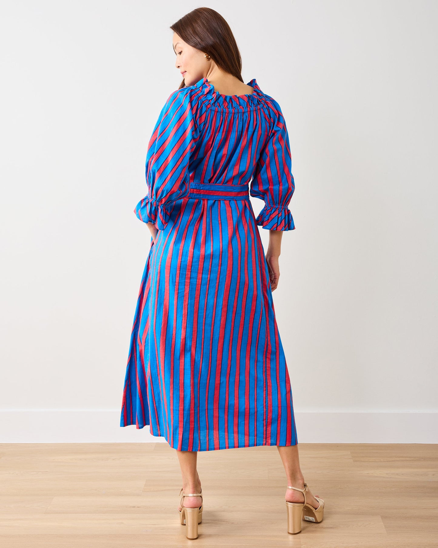 PF + Pencil & Paper Co. Nautical Stripes - Angelica Dress - Maritime Blue
