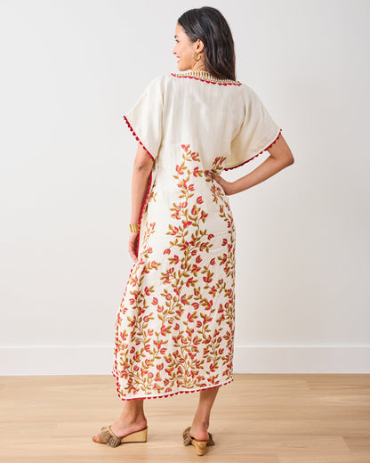 PF + Pencil & Paper Co. Petal Climber - Sunset Caftan - Ivory