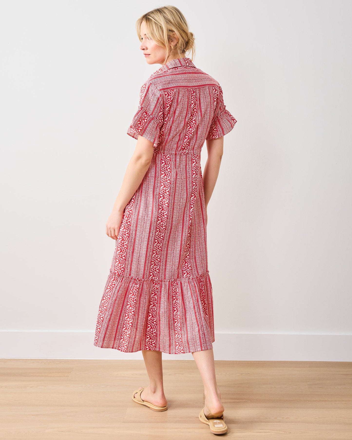 PF + Pencil & Paper Co. Red Paisley - Gwen Dress - Crimson