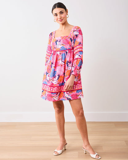 Pelican Palms - Maria Dress - Marina Pink