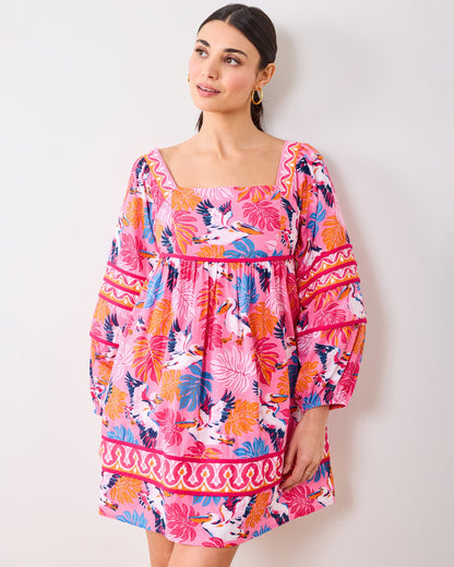 Pelican Palms - Maria Dress - Marina Pink