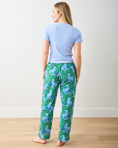 2-Piece Pointelle Tee Bundle - Misty Blue/Cloud