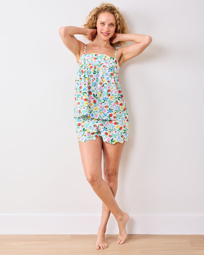 Strawberry Vines - Rosie Set - Cloud