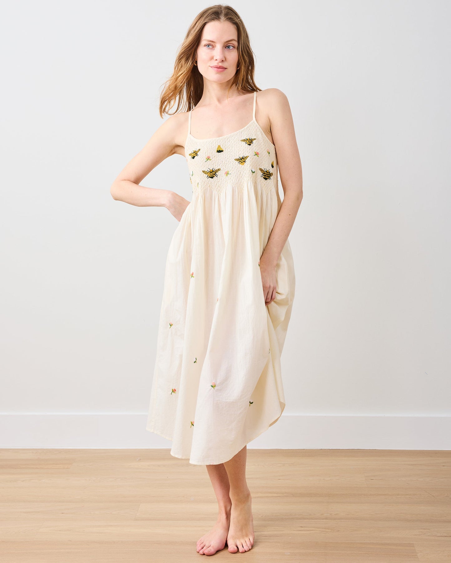 Sweet Bee - Naya Nightie - Cream