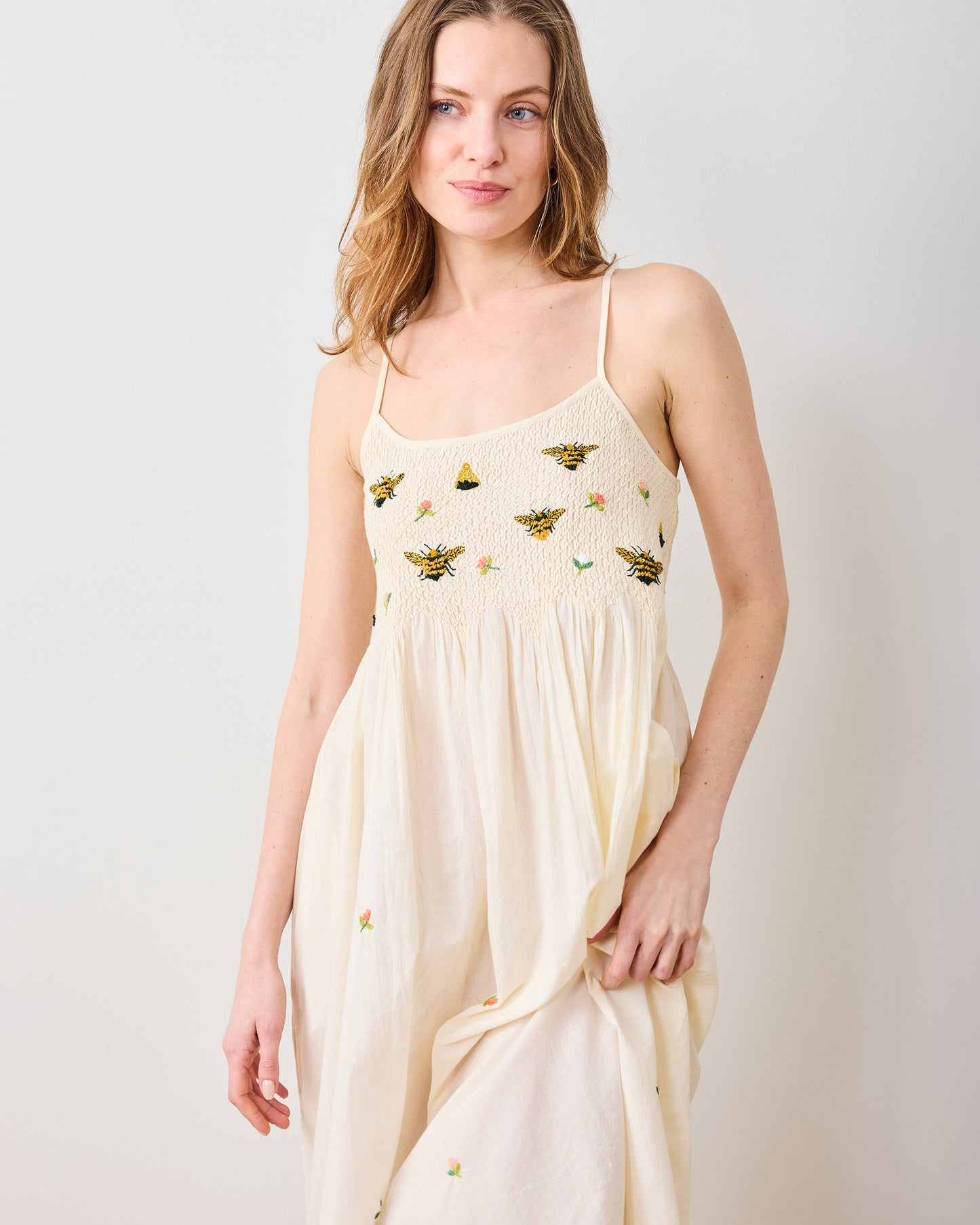 Sweet Bee - Naya Nightie - Cream