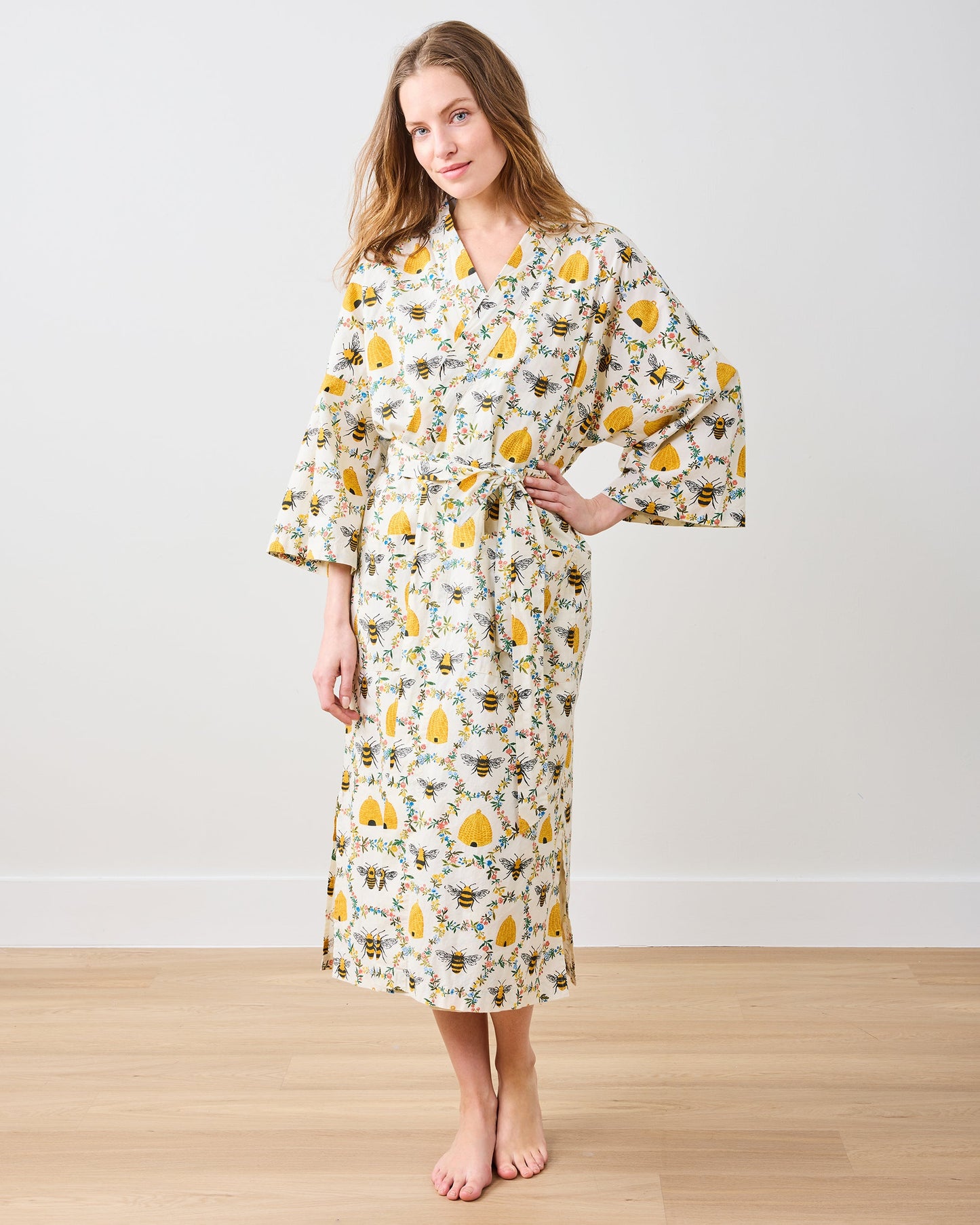 Sweet Bee - Robe - Cream